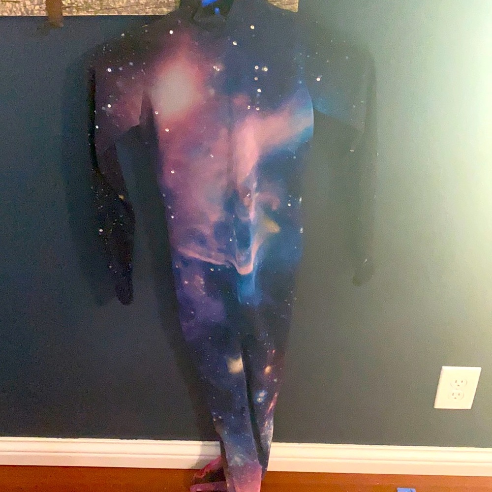 Solo costume galaxy unitard CXL